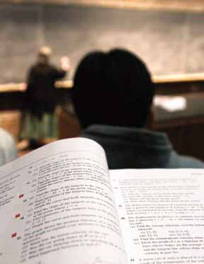 illustration of math class, math book