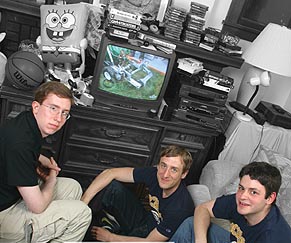 Geoff Dawson ’07, Tom Kollar ’04, and Eric Lunin ’04