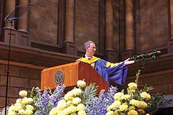 Seligman acknowledges his wife, Friederike