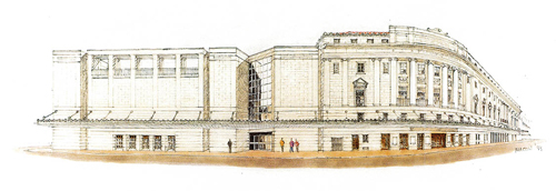 exterior drawing