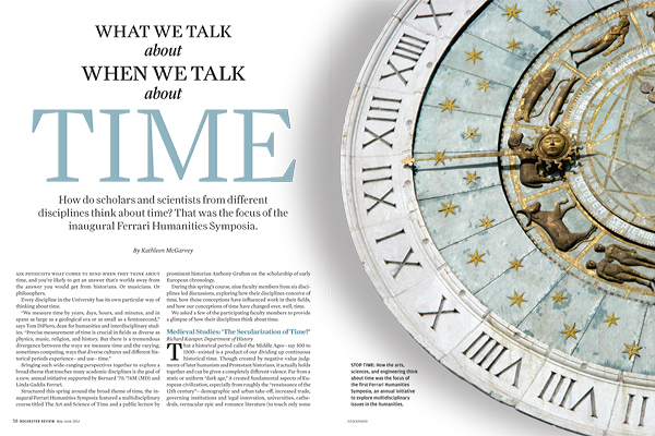 What We Talk about When We Talk about Time