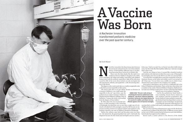 A Vaccine Was Born