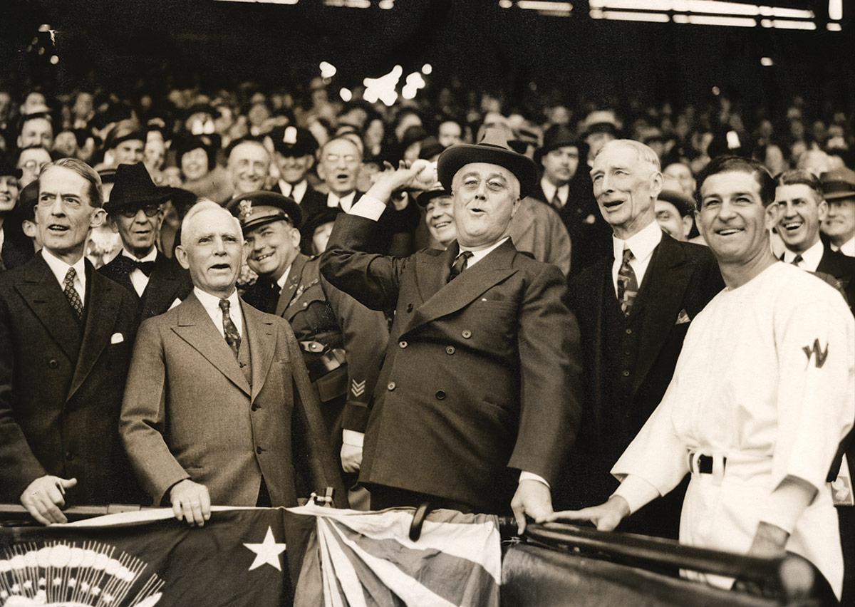baseball and presidents