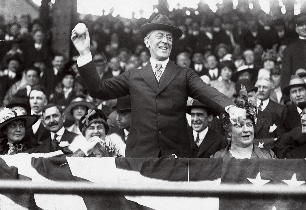 baseball and presidents