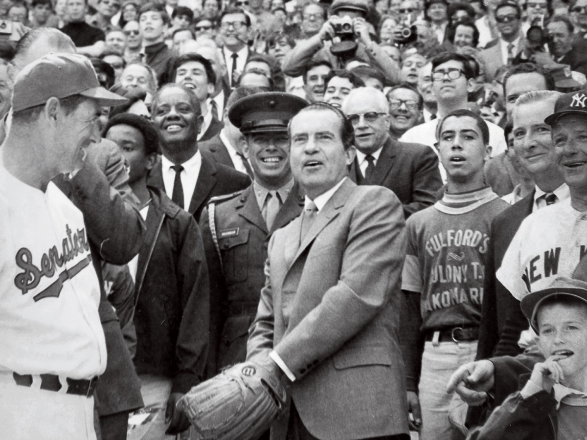 baseball and presidents