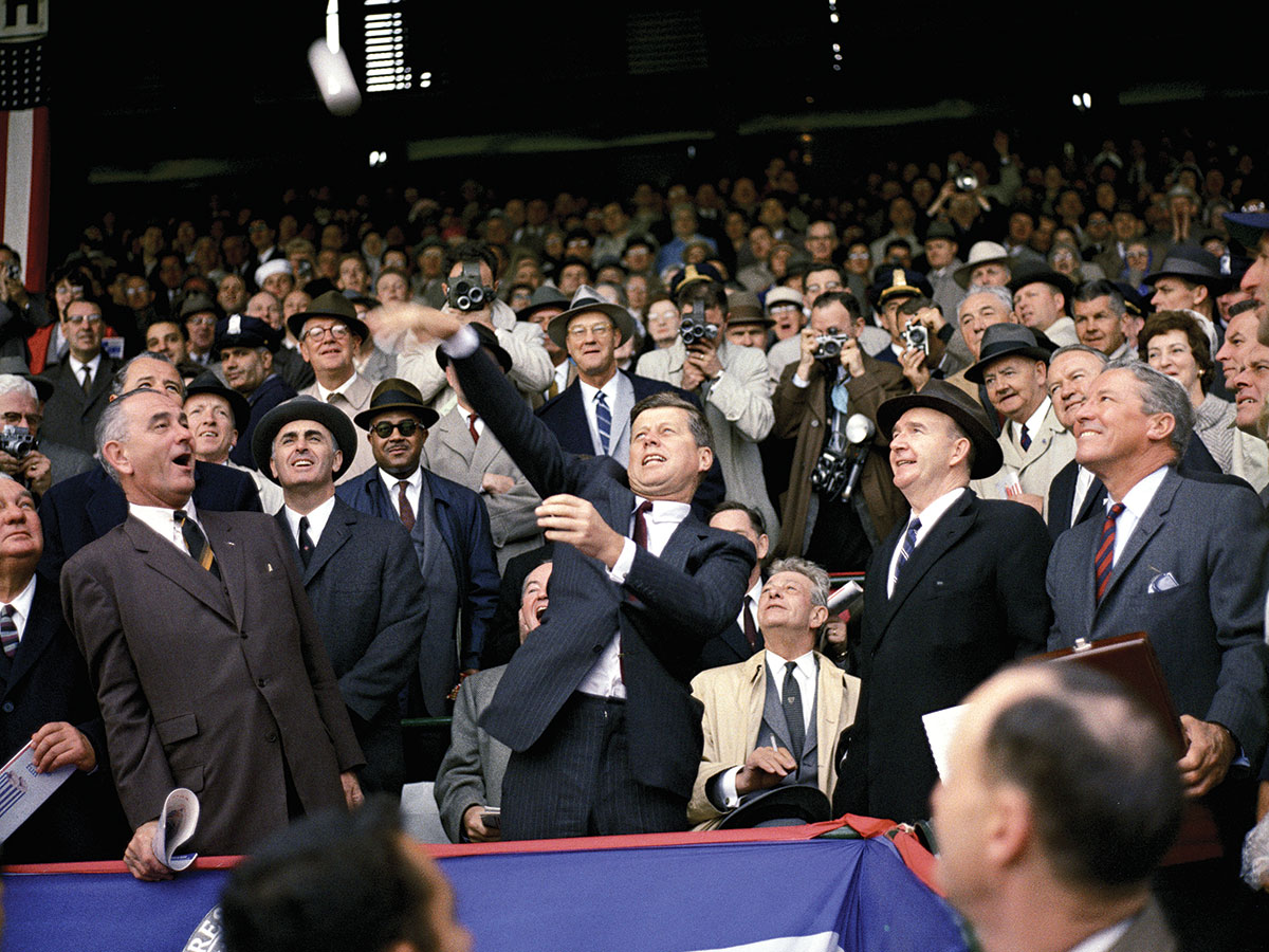 baseball and presidents