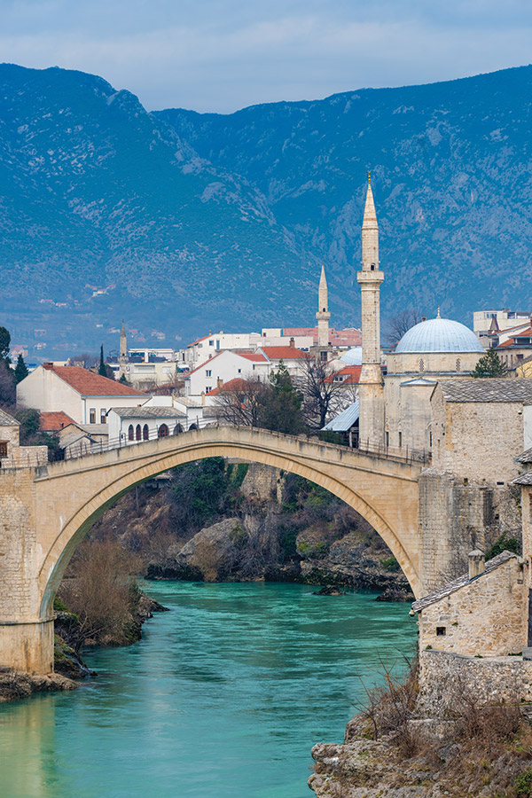 photograph of historic bridge