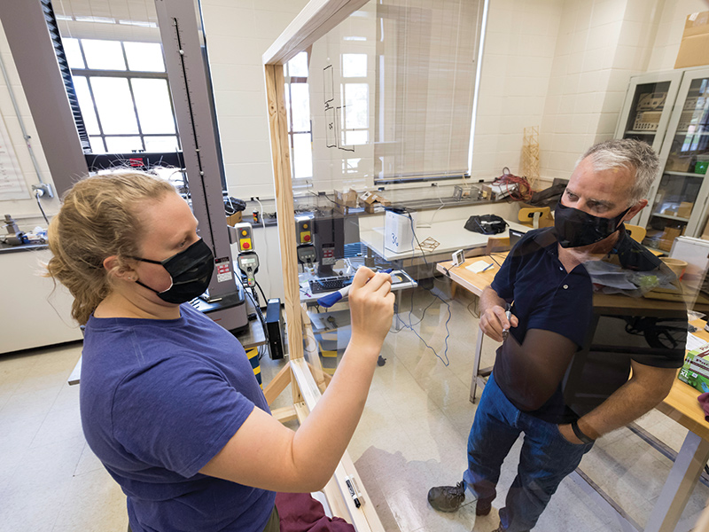 photo of a engineering class