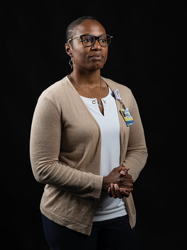 UR Medicine nurse LaToya Baldwin Covid-19 University of Rochester