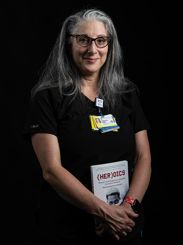 UR Medicine nurse Barbara Greles Covid-19 University of Rochester
