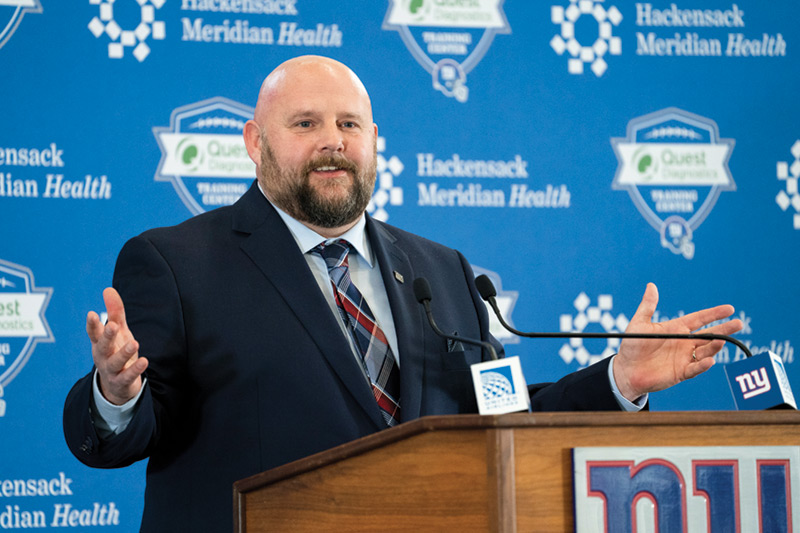 University of Rochester alumnus NFL coach Brian Daboll