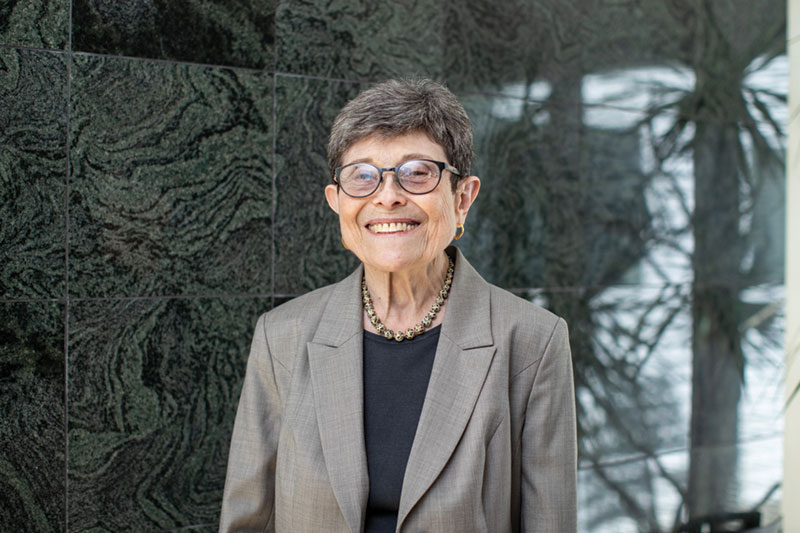 University of Rochester alumnus Ellen Singer More Carter