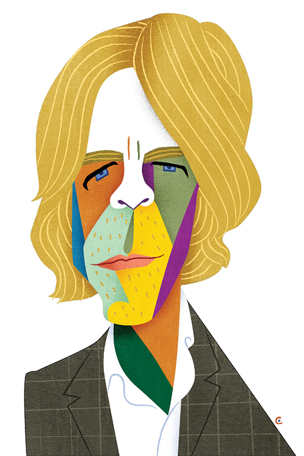 illustration of Warren Zanes