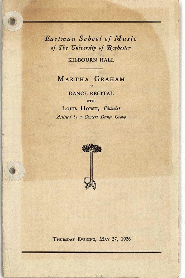 photograph of Rochester, New York, dance program
