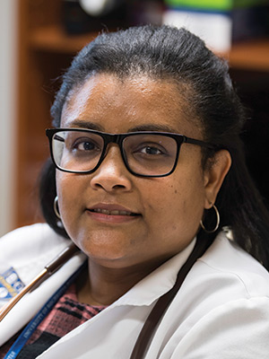 photo of Rochester COVID expert Angela Branche