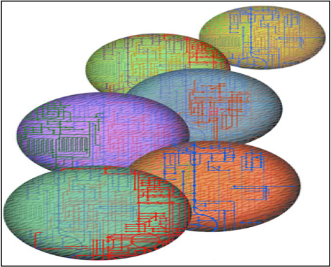 Genetics illustration.