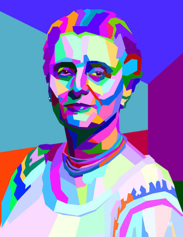 A portrait of Mary Steichen Calderone