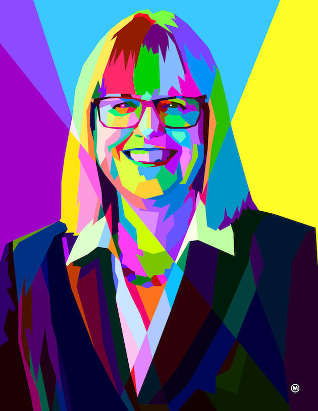 A portrait of Donna Strickland