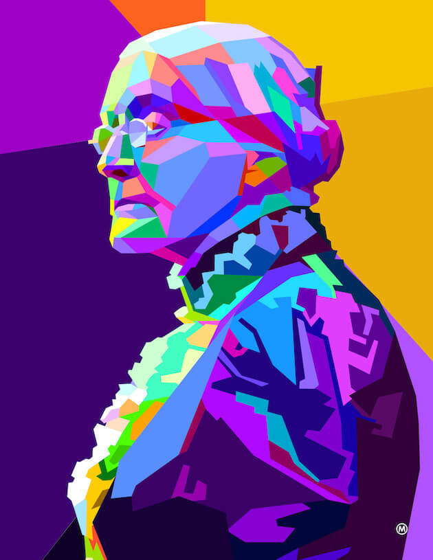 A portrait of Susan B. Anthony