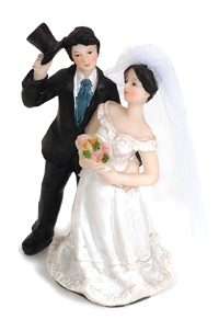 wedding cake topper