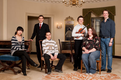 portrait of student musicians