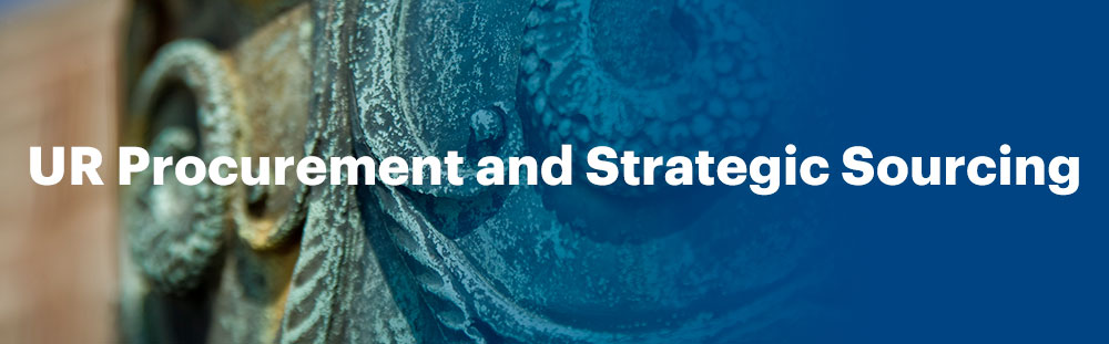 UR Procurement and Strategic Sourcing