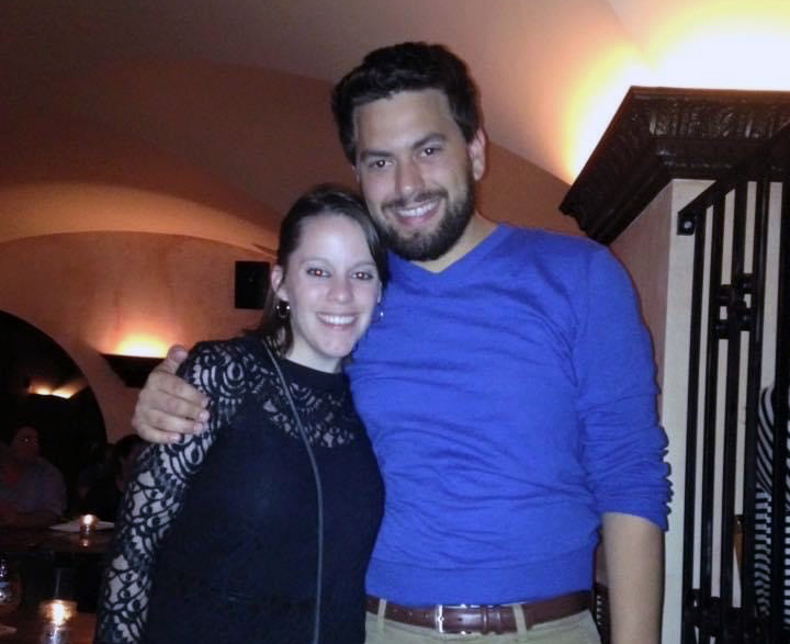 Class of 2010 Reunion co-chair Sandra Gelinas ’10 (left) celebrates their 5th Reunion with Weissman (right) in 2015.