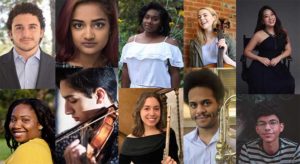 collage of student portraits
