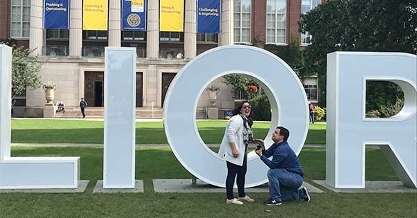 Marisa Straub Maslek ’13 and James Maslek ’15