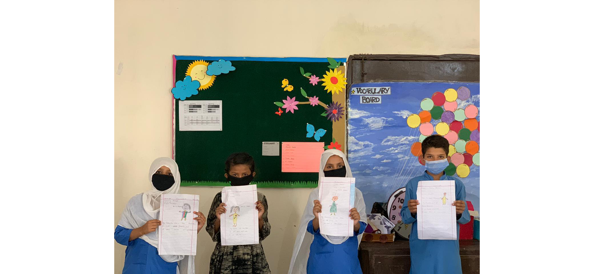 Grade 2 students in Al-Bayan