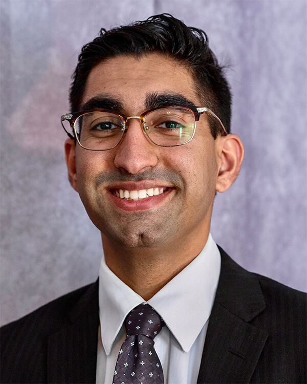 Headshot of Devan Baijal ’19 