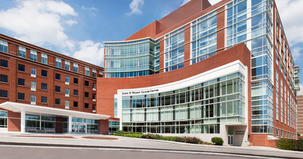 exterior view of wilmot cancer institute