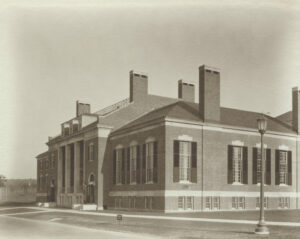 Outside of Todd Union Hall, 1930