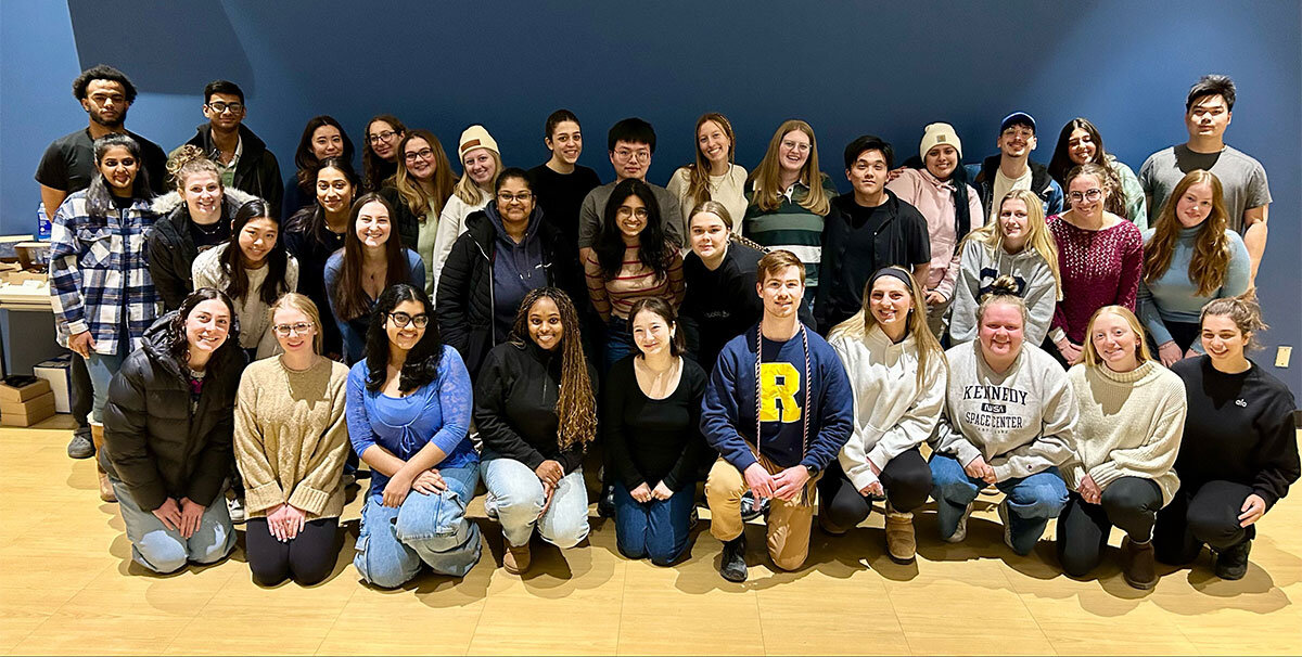Group photo of the Senior Giving Committee.