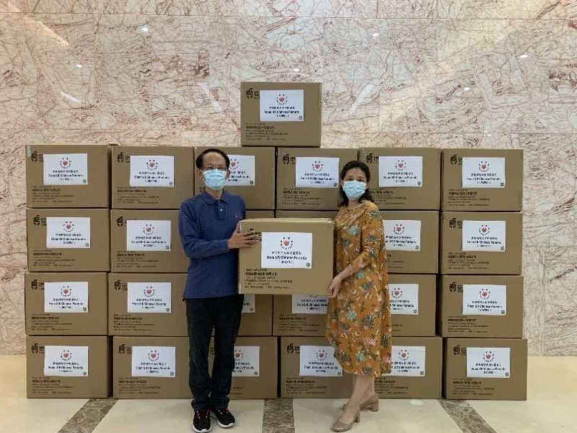 Boxes of Supplies
