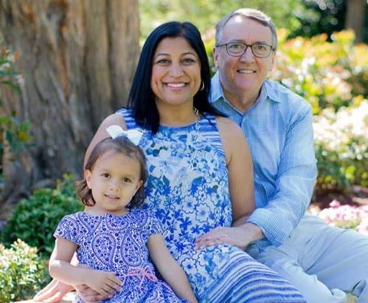 Image: Anju Gupta and family