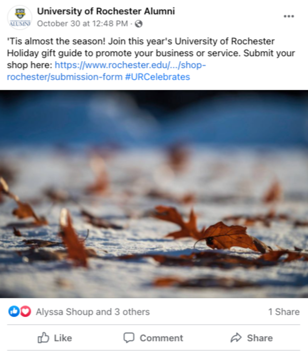 Image: Facebook Screenshot