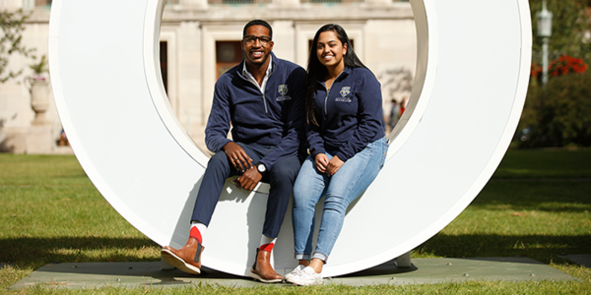 Image: Students in Comfy Campaign attire