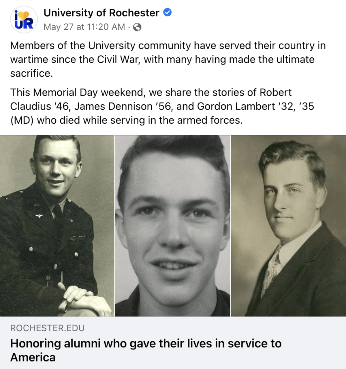 Image: Social Media Screenshot_Memorial Day