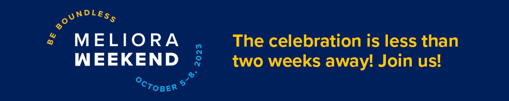 Meliora Weekend registration is now open!