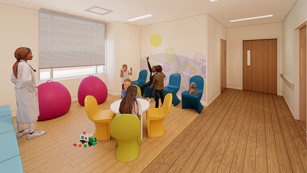 pshychiatric care center rendering