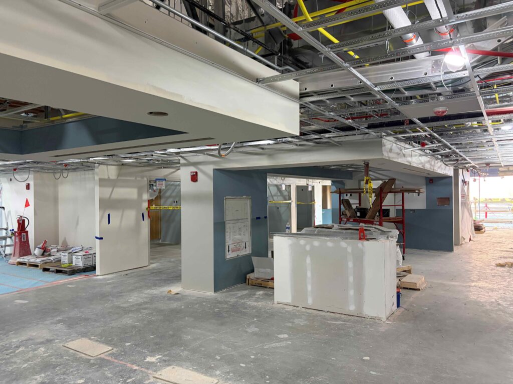 20260623-Pic4-1 Interior construction of Strong Memorial Hospital