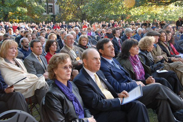 George Eastman Statue Dedication