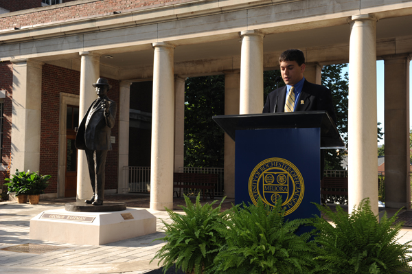 George Eastman Statue Dedication