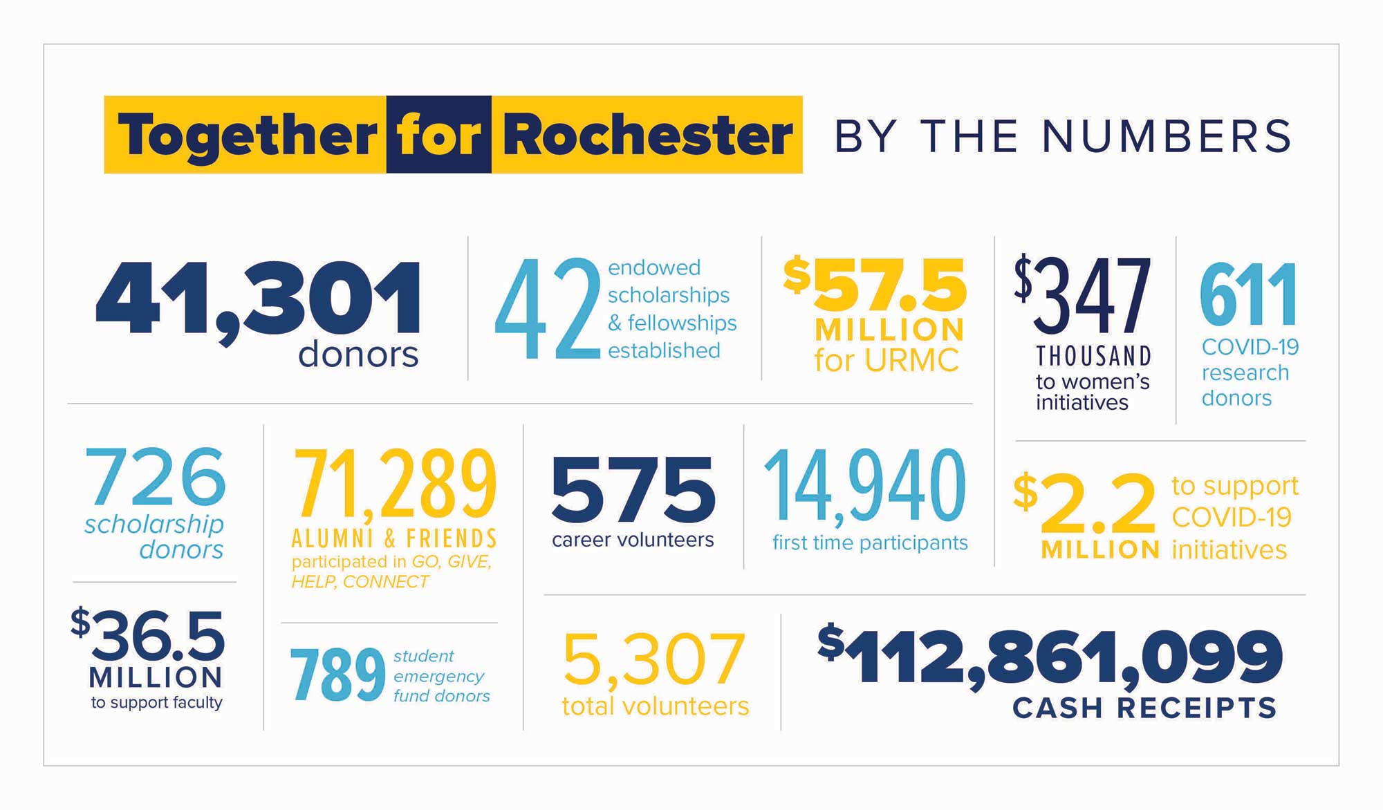 Together for Rochester infographic