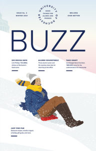 Buzz Issue #2 cover from winter 2021
