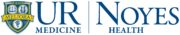 UR Medicine Noyes Health word mark logo