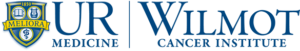 UR Medicine Wilmot Cancer Institute wordmark and meliora shield