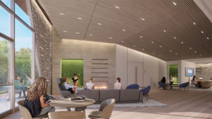 greenbaum rendering interior with people