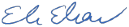 Eli Eliav signature